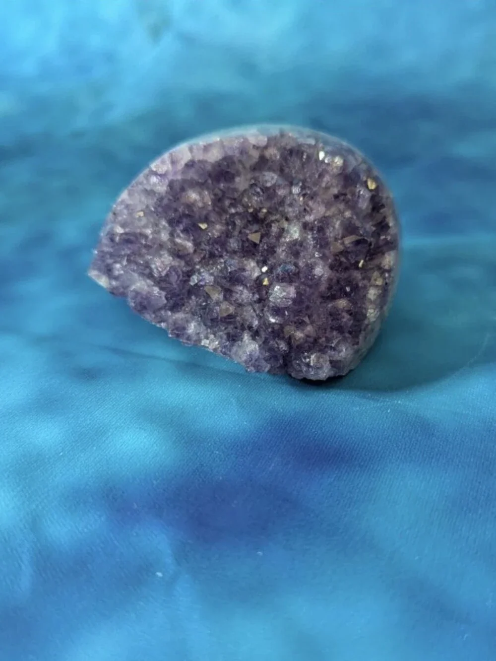 Amethyst Geode Display Stone With Box Polished 2